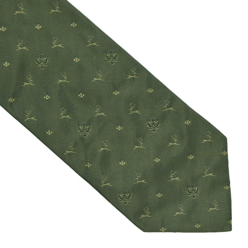 Kleidermanufaktur Habsburg Krawatte Seide - Grün