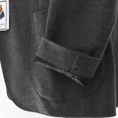 Hugo Boss Stretch-Jersey-Jacke Größe 52 - Grau