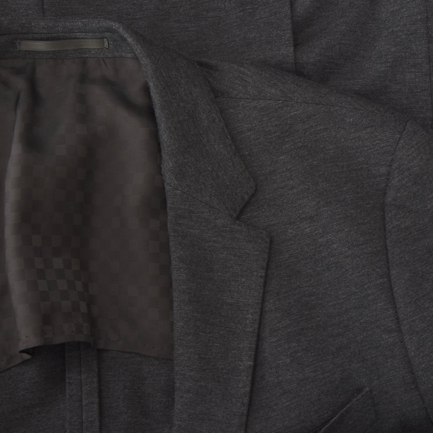 Hugo Boss Stretch-Jersey-Jacke Größe 52 - Grau