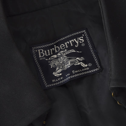 Vintage Burberrys Double-Breasted Trench Size 44 - Black