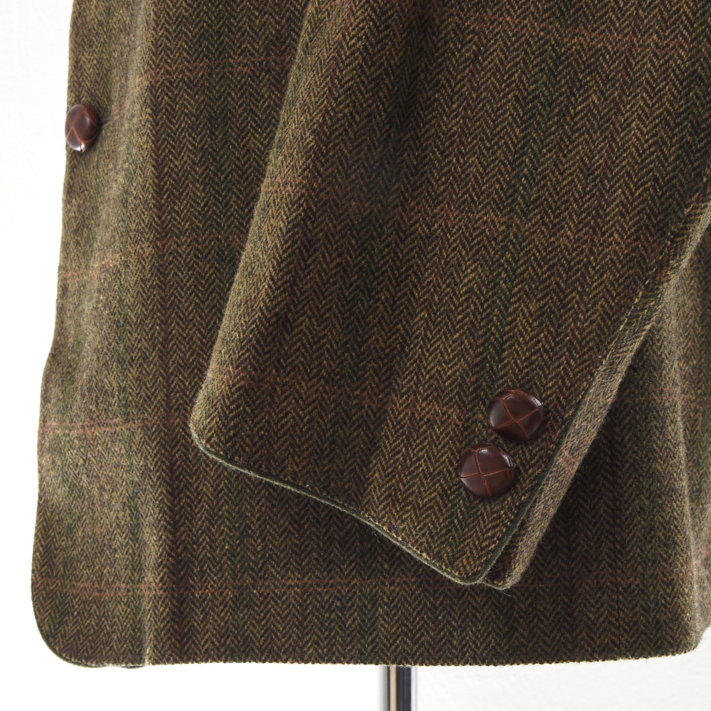 Allwerk Tweed Janker/Jacket Size 26 - Green Windowpane