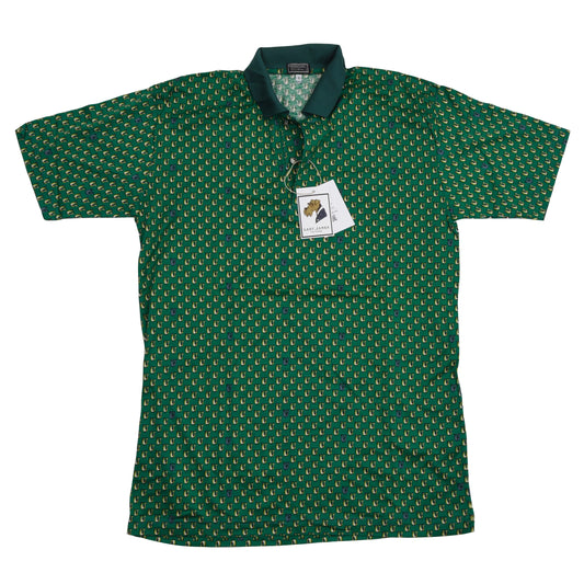 Vintage Versus Gianni Versace Polo Shirt Size L - Green
