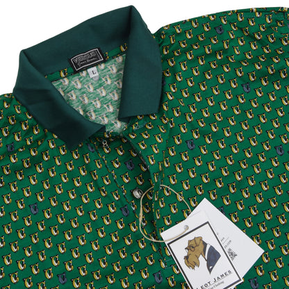 Vintage Versus Gianni Versace Poloshirt Größe L - grün