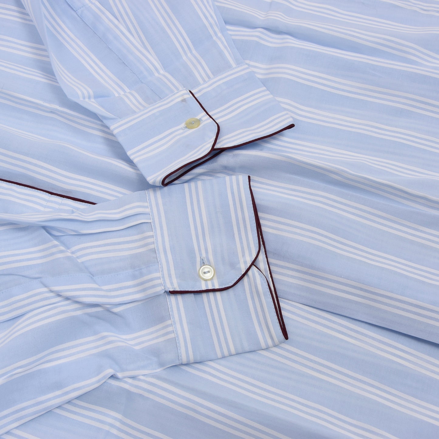 NOS Swiss Quality Cotton Nachthemd Gr. 42 - Streifen