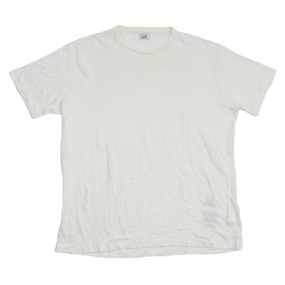 C.P. Company 100% Hemp T-Shirt SS 2007 Size XXXL - Ecru