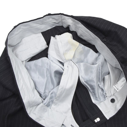 Raffaele Caruso Wool Suit Size 56 - Grey Stripe