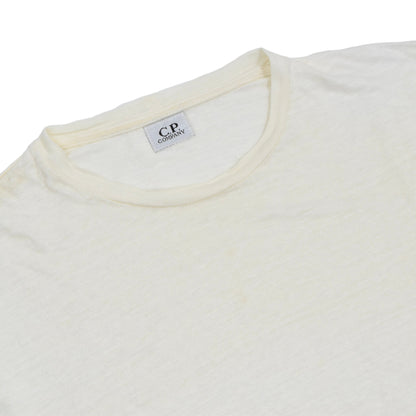 C.P. Company 100% Hemp T-Shirt SS 2007 Size XXXL - Ecru