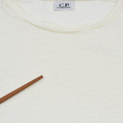 C.P. Company 100% aus Hanf T-shirt SS 2007 Größe XXXL - naturfarben