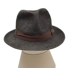 Load image into Gallery viewer, Borsalino Unlined Fur Felt Hat Size 61 - Grey