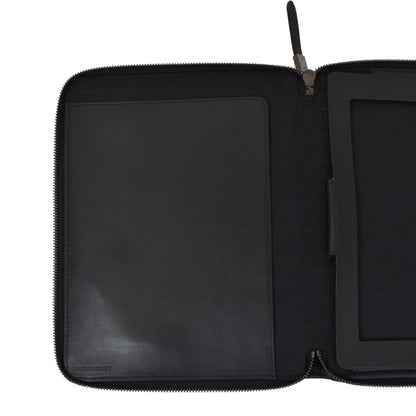 Burberry Coated Canvas & Leather iPad Case/Folio - Grey Novacheck