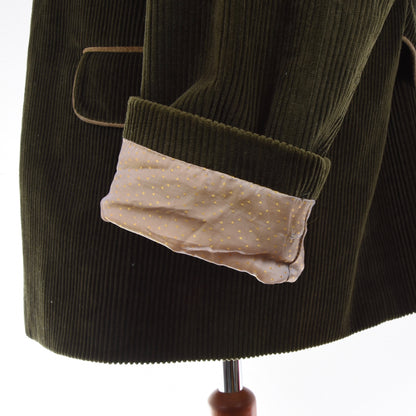 H. Moser Corduroy Janker/Jacket Size 58 - Green