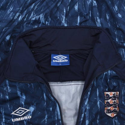 Umbro England Trainingsjacke Größe XL - Blau