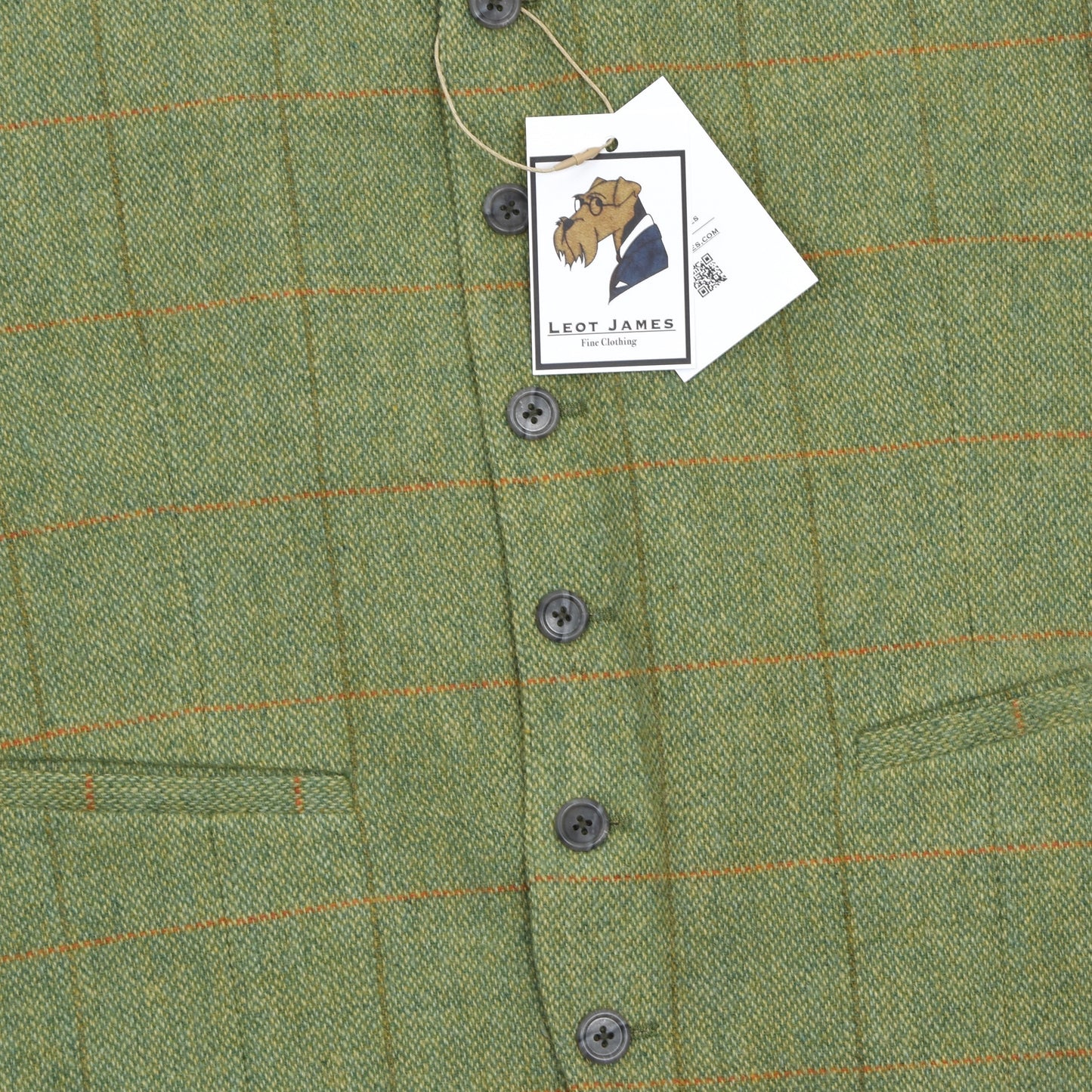 Sandro Pozzi Wool-Alpaca Waistcoat/Vest - Green