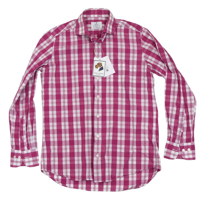 Kleidermanufaktur Habsburg Shirt - Plaid Fuchsia
