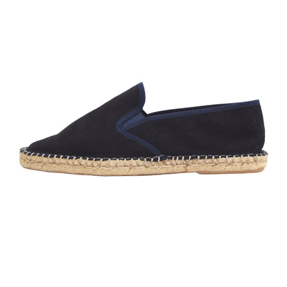 Walbusch Wildleder Espadrilles/Loafer Größe 44 - Marineblau