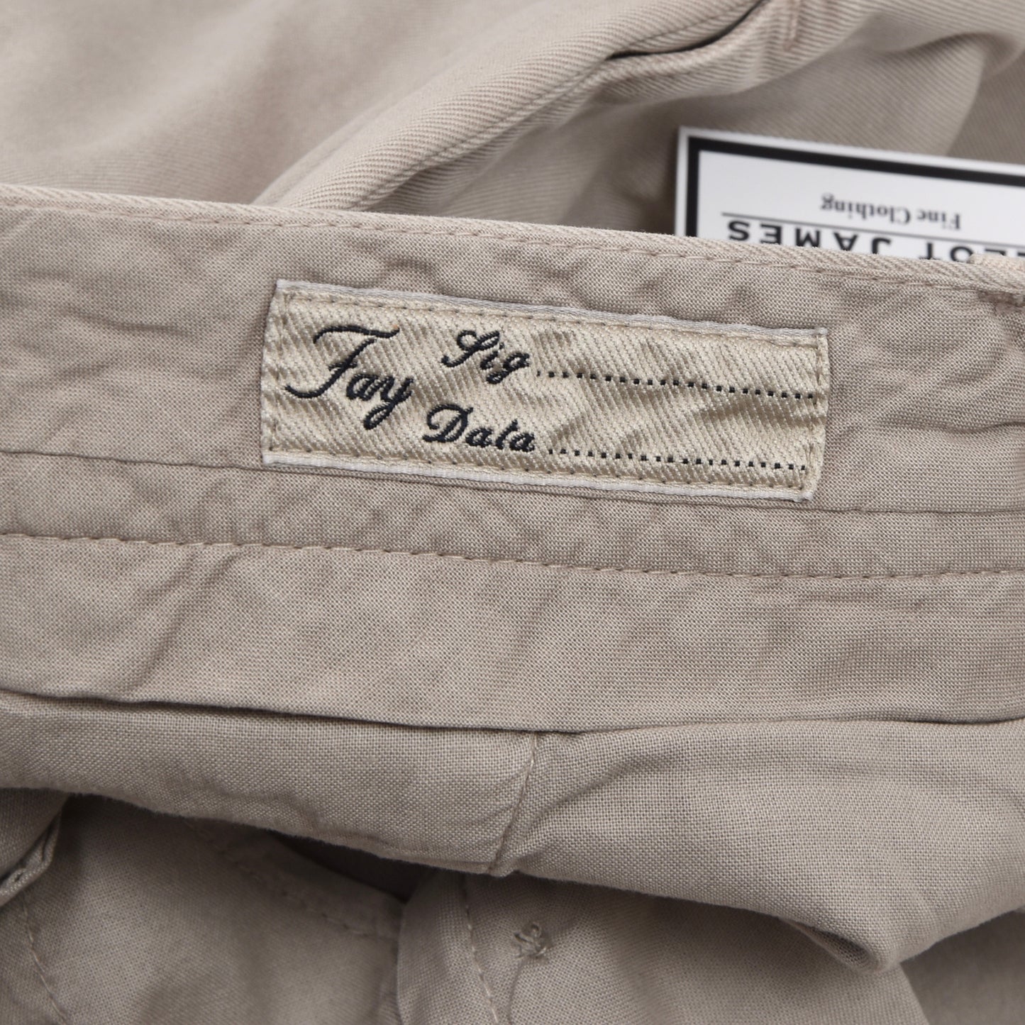 NWD Fay Slim Chino Pants Size 50 - Sand