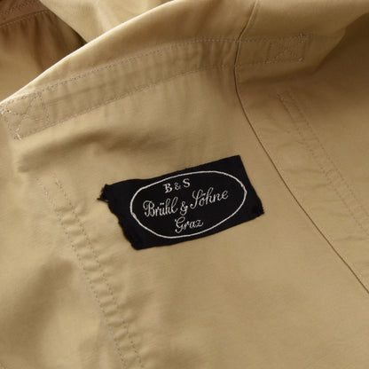 L'Esquimau Cotton Safari Jacket Size 48 - Beige