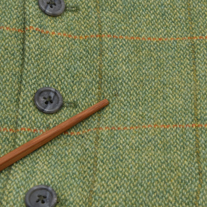 Sandro Pozzi Wool-Alpaca Waistcoat/Vest - Green