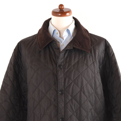 Barbour Liddesdale Steppjacke Größe XXL - Braun