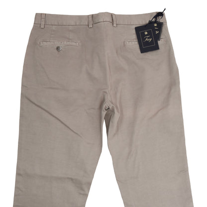 NWD Fay Slim Chino Pants Size 50 - Sand