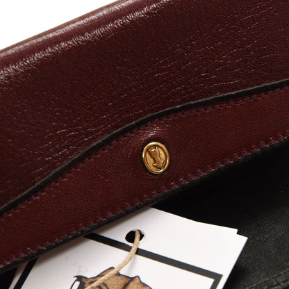 Goldpfeil Keychain/Wallet Case - Burgundy