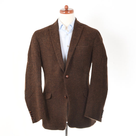 Barutti Harris Tweed Jacke Größe 52 - Rost