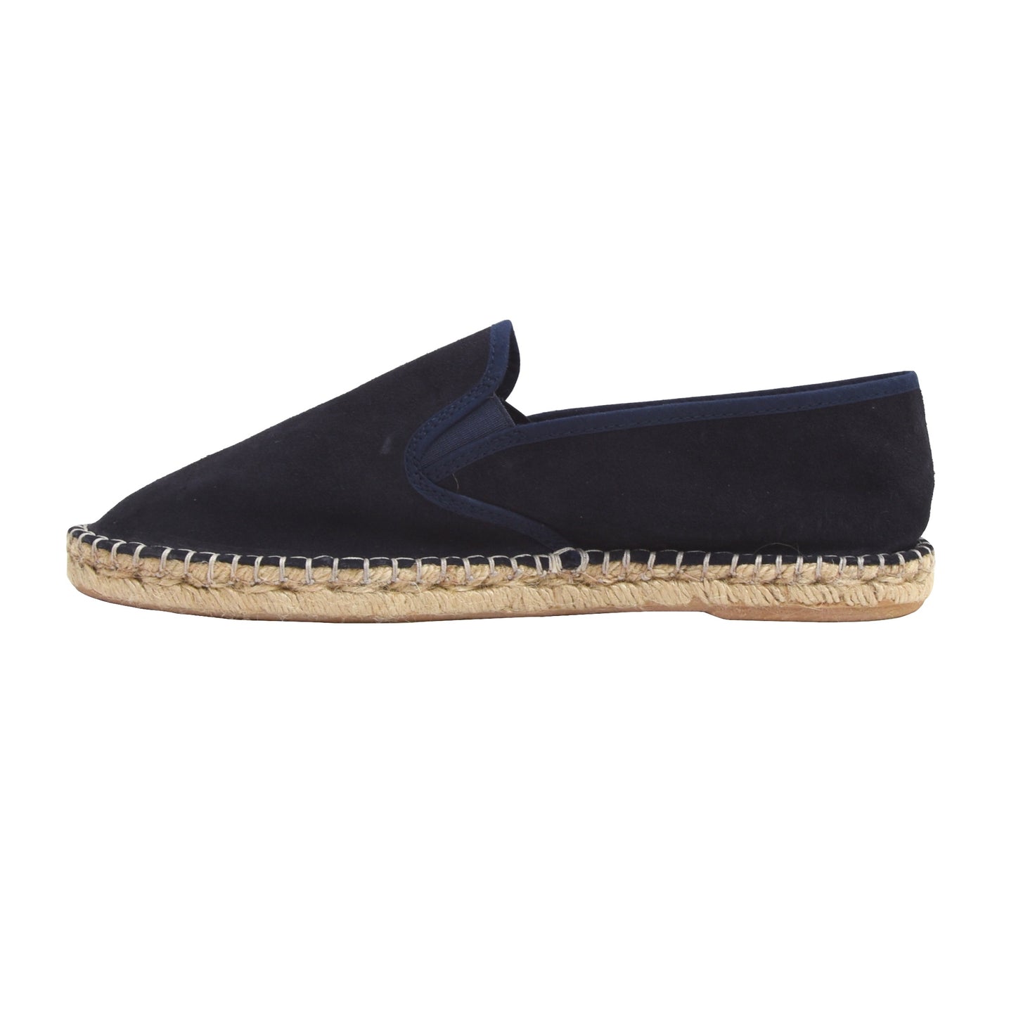 Walbusch Wildleder Espadrilles/Loafer Größe 44 - Marineblau