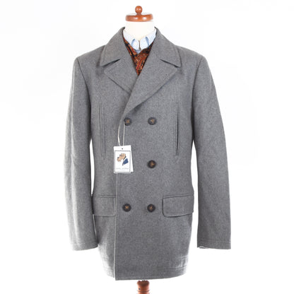 Lauren Ralph Lauren Wool Blend Pea Coat Size 40L - Grey