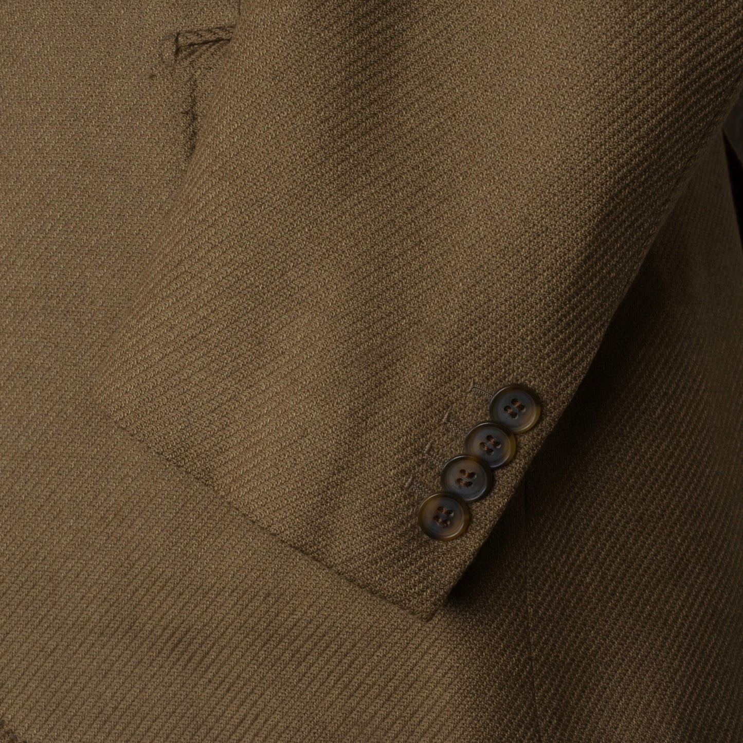 Façonnable x Cantarelli Cashmere Silk Jacket Size 52 - Golden Green/Brown