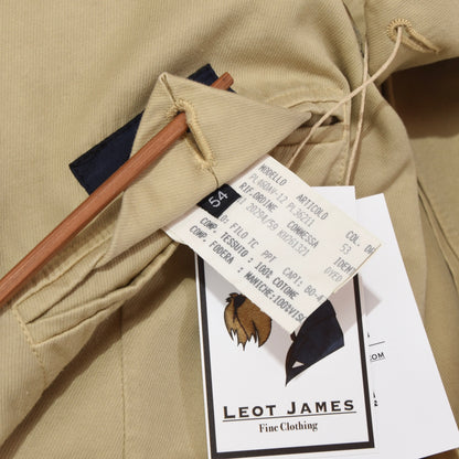 Lardini Baumwolljacke Größe 54 - Beige