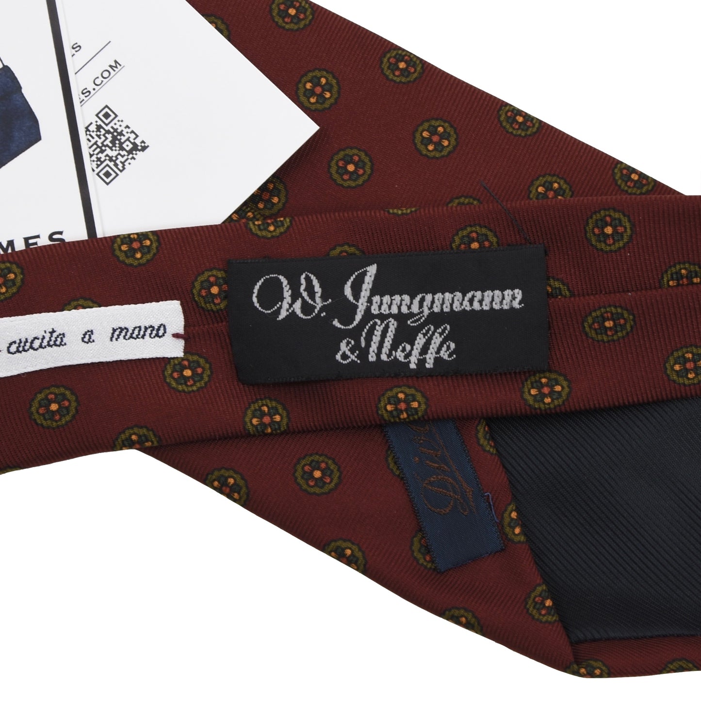 W. Jungmann & Neffe/Diva Silk Tie - Neat