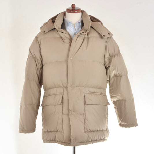 Vintage Moncler Down Parka Size 3 - Tan/Beige