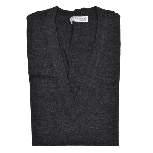 Sweater Vest by P.C. Leschka & Co. Wien Size 54  - Grey
