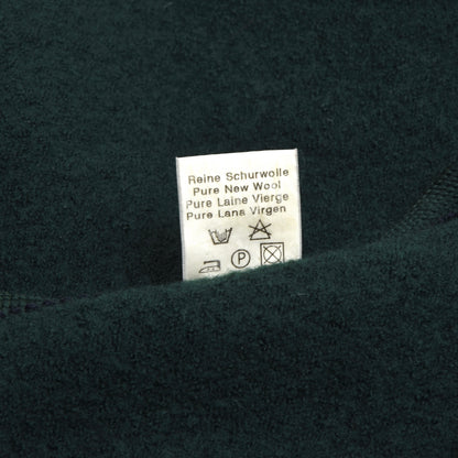 Klassische Strickjacke/Jacke aus gekochter Wolle, Größe 56 - Grün
