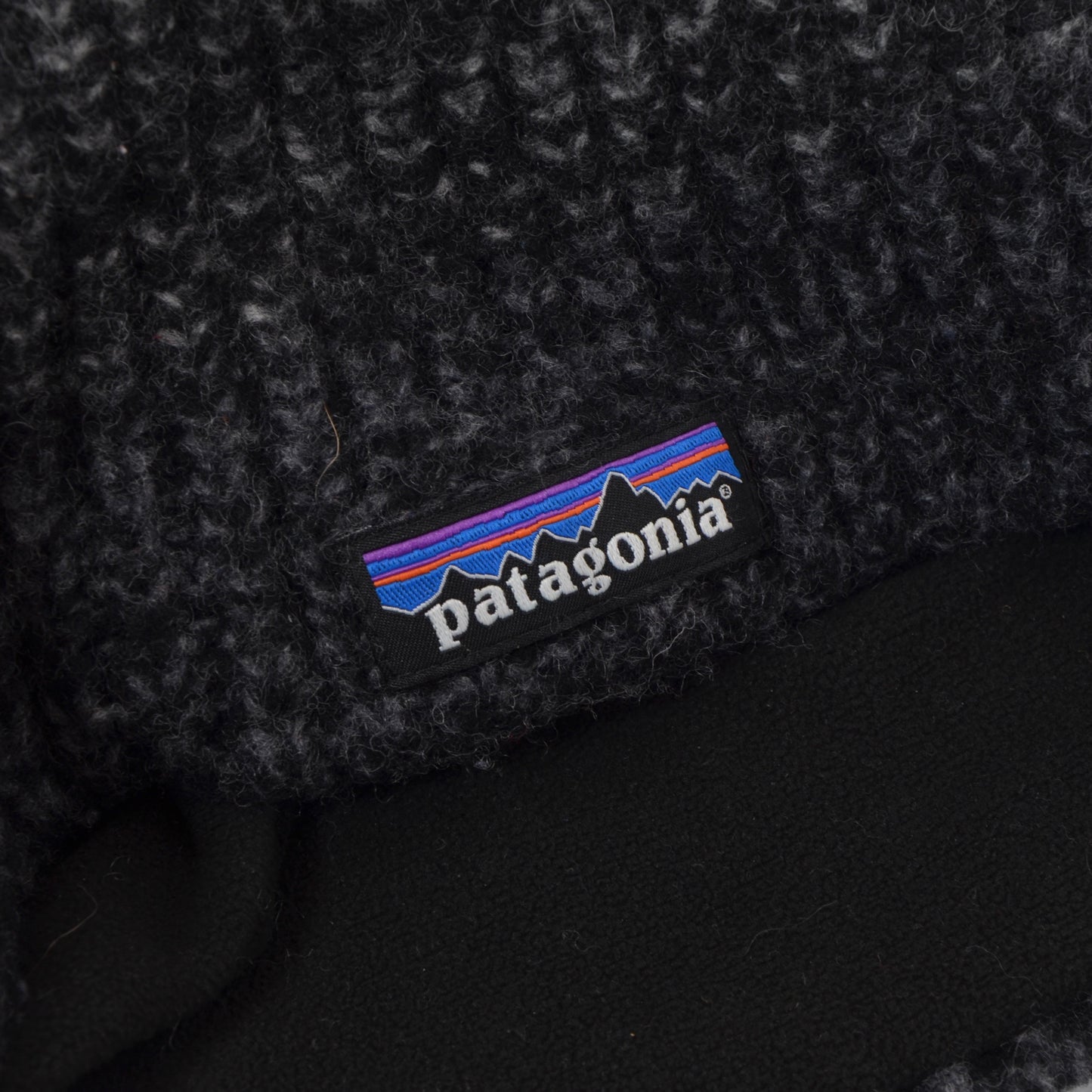 Patagonia Wool Blend Beanie/Stocking Hat - Grey