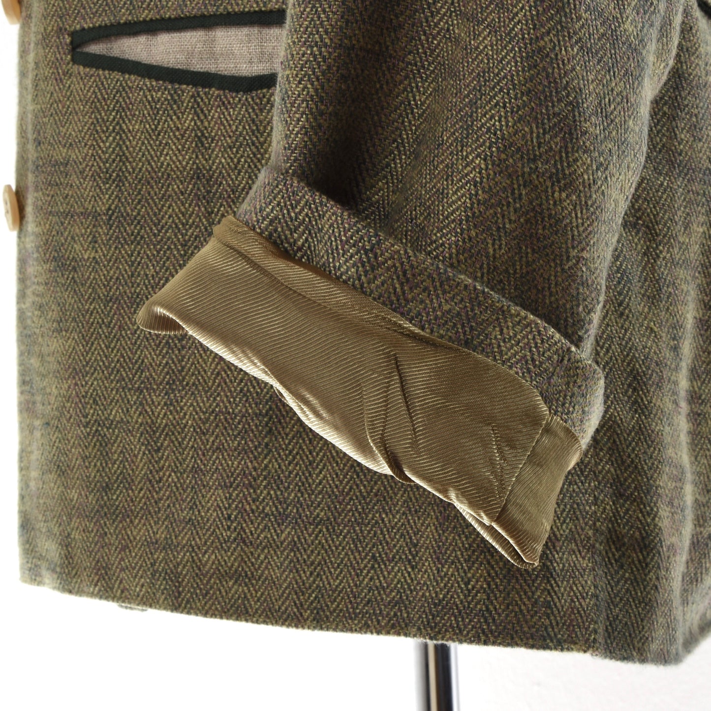 Traunsee Trachten Linen Janker/Jacket Size 52 - Green