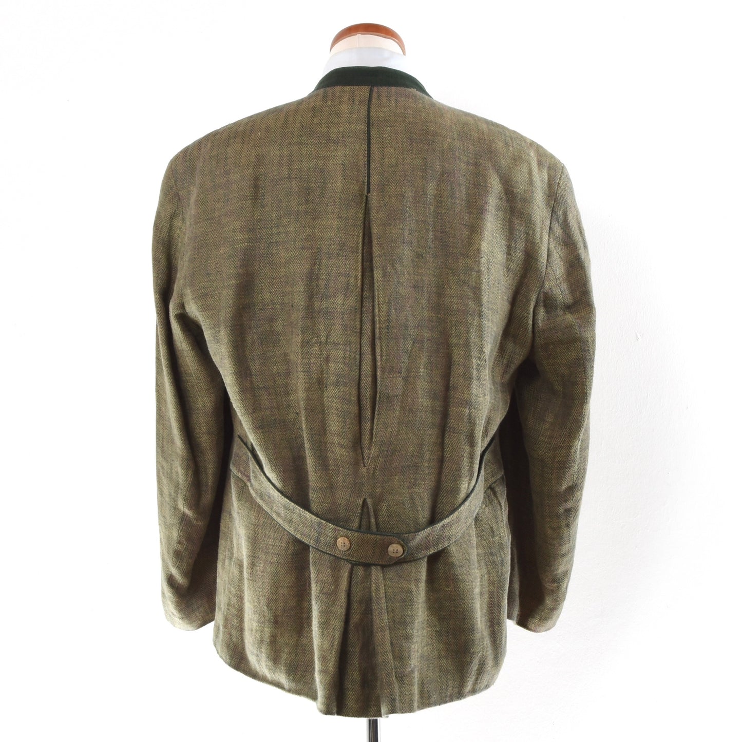 Traunsee Trachten Linen Janker/Jacket Size 52 - Green