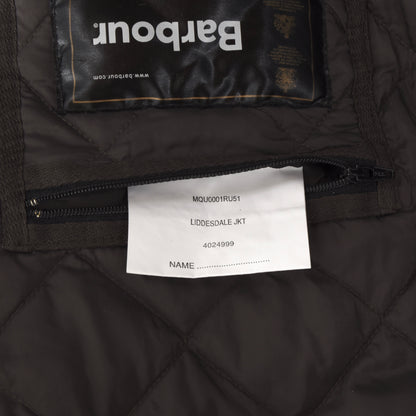 Barbour Liddesdale Steppjacke Größe XXL - Braun