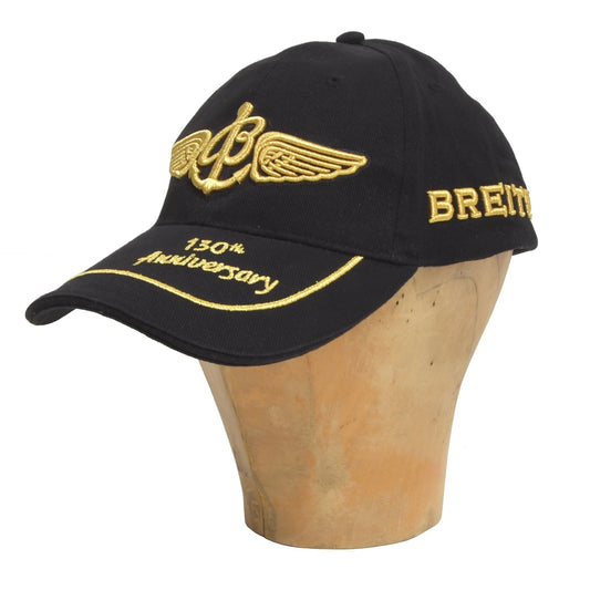 Breitling 130th Anniversary Baseball Hat One Size - Black