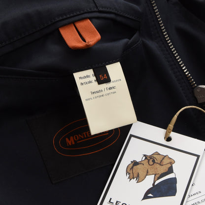 Montedoro Trench/Mac Coat Größe 54 - Marineblau