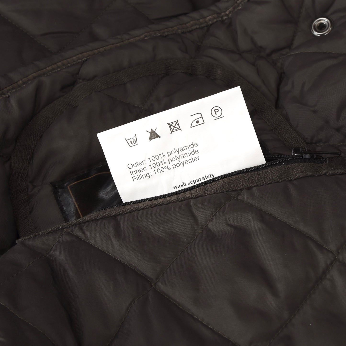 Barbour Liddesdale Steppjacke Größe XXL - Braun