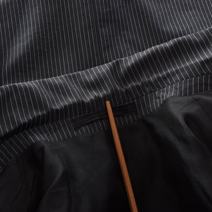 Don Gil x Paoloni Wool/Cotton Suit Size 48 - Stripes