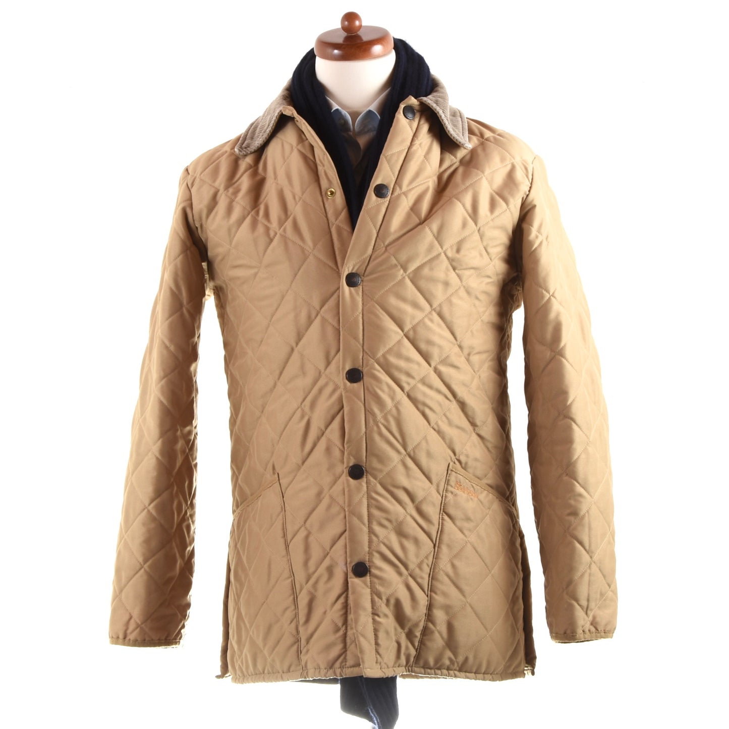 Barbour Eskdale Steppjacke Größe S - Hellbraun/Beige