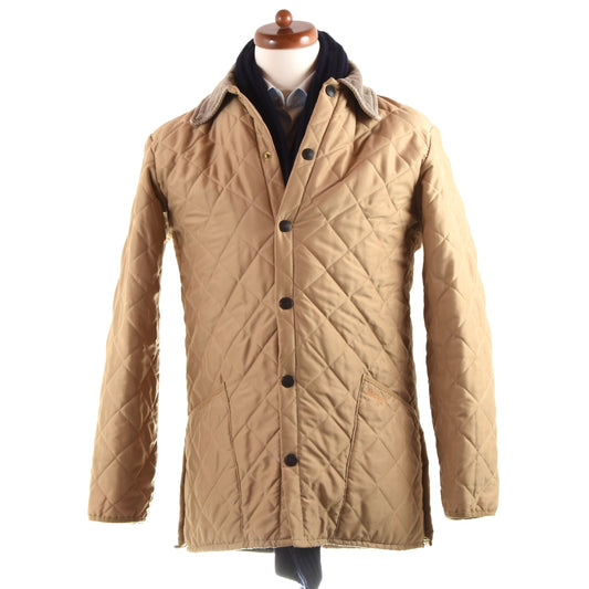 Barbour Eskdale Steppjacke Größe S - Hellbraun/Beige