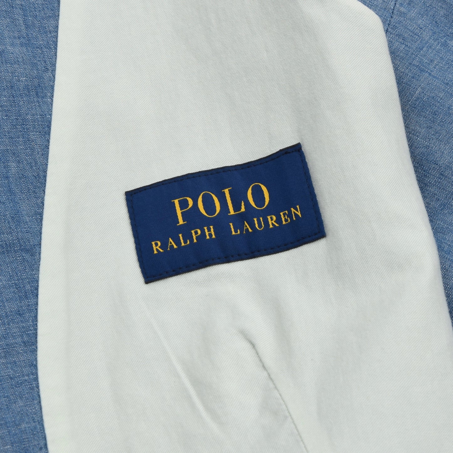 Polo Ralph Lauren Chambray Weste/Weste Größe 40R - Blau