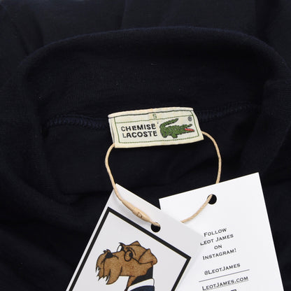 2x Vintage Lacoste Wool Turtleneck Sweaters Size 5 - Green & Navy Blue