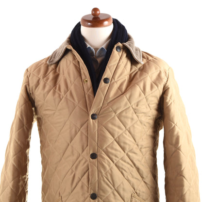 Barbour Eskdale Steppjacke Größe S - Hellbraun/Beige