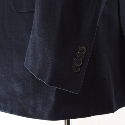 Corneliani Woll-Kaschmir-Jacke Größe 48 - Marineblau