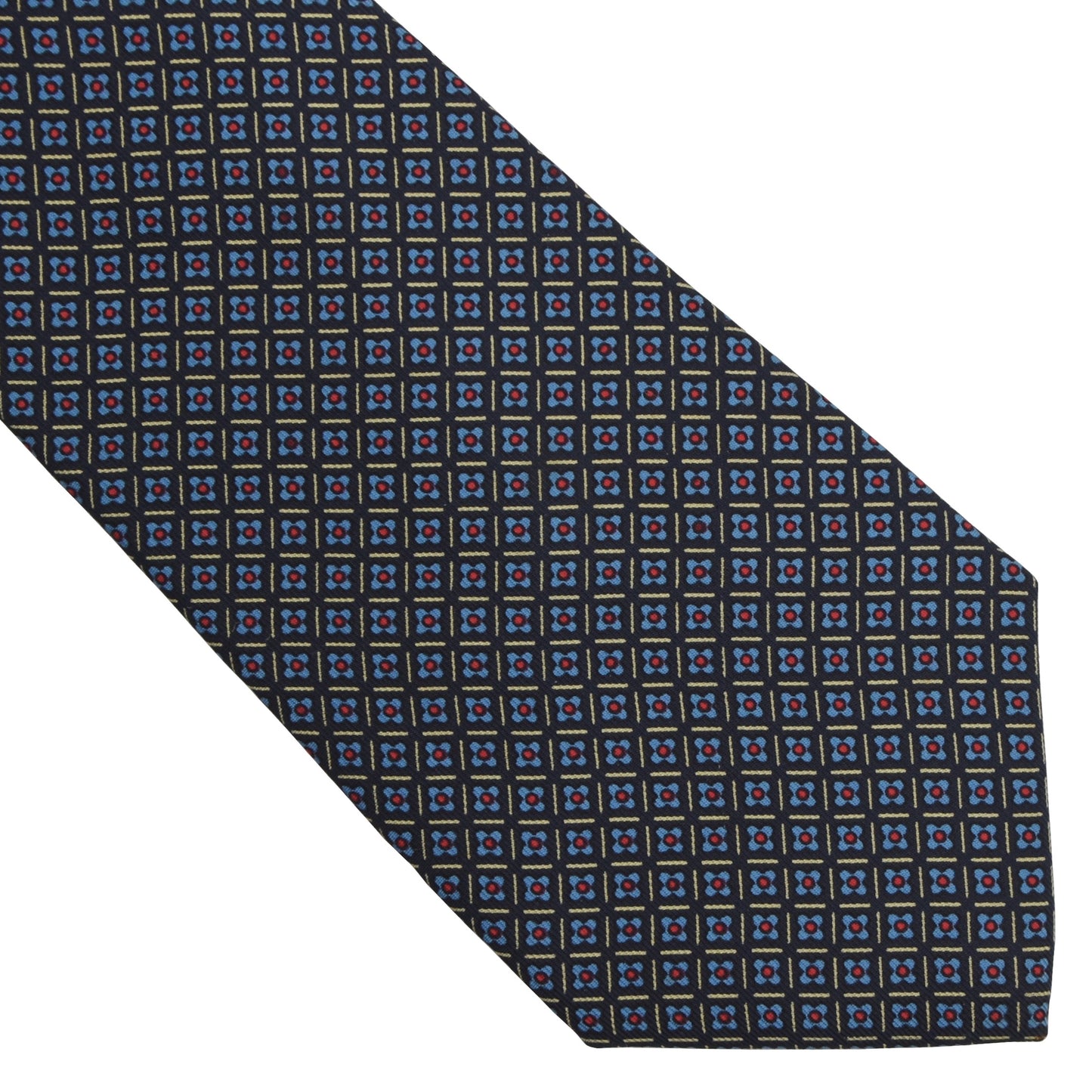 E. Marinella Napoli Silk Tie - Blue