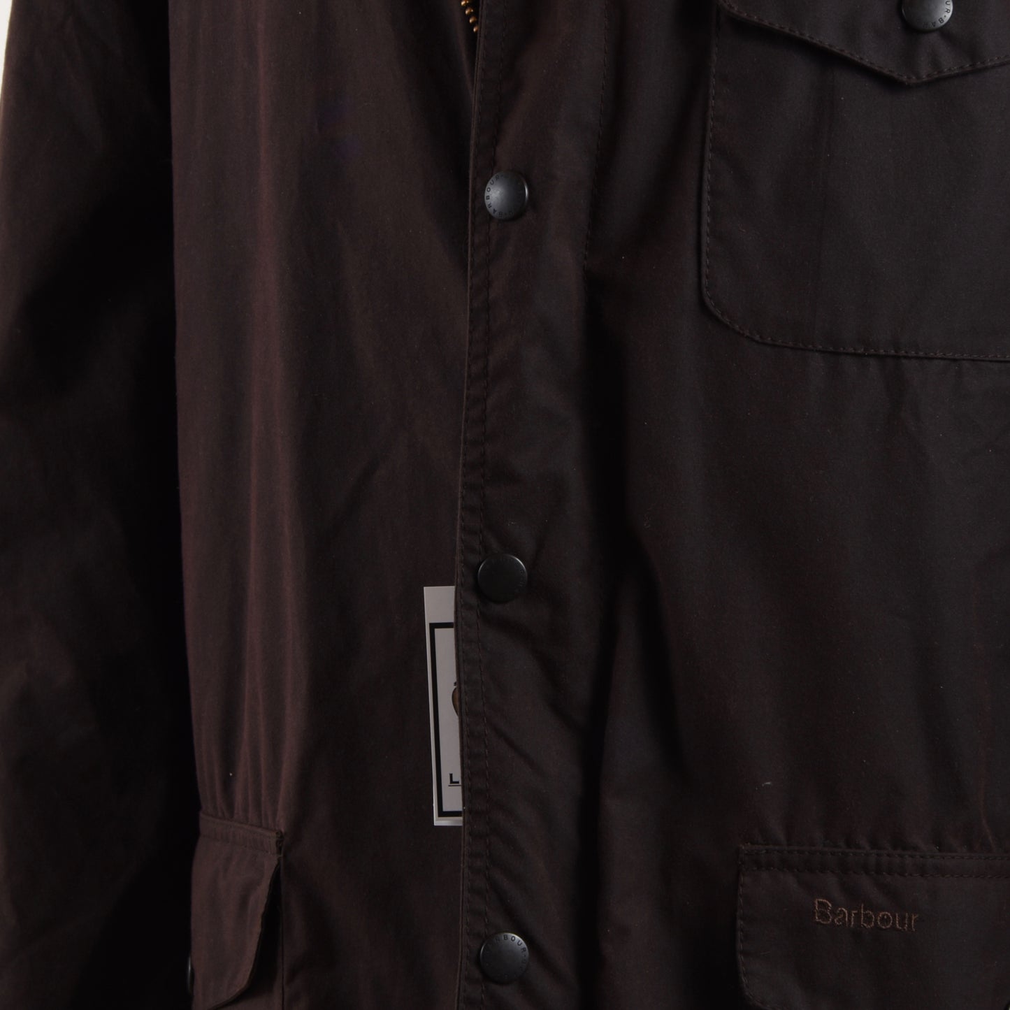 Barbour Eton Wachsjacke Größe XXXXL - Braun